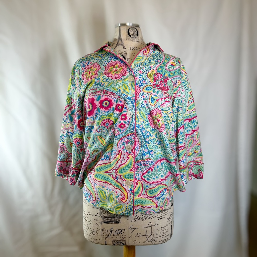 Ralph Lauren Floral Women’s Button Down Blouse